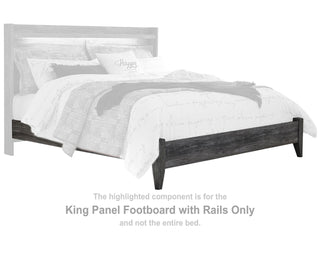 Baystorm King Panel Footboard with Rails