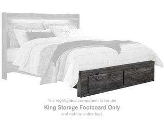 Baystorm King Storage Footboard