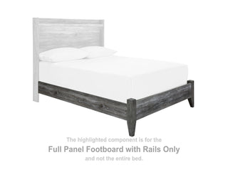Baystorm Full Panel Footboard with Rails