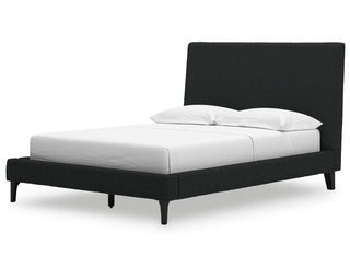 Cadmori Full Upholstered Bed with Roll Slats