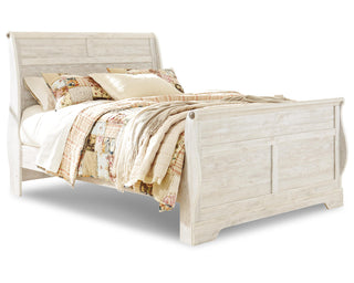 Willowton Queen Sleigh Bed