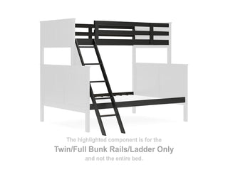 Nextonfort Twin/Full Bunk Rails/Ladder