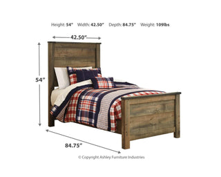 Trinell Twin Panel Bed