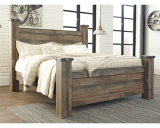 Trinell King Poster Bed