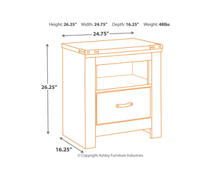 Trinell Queen Poster Bed, Dresser, Mirror and Nightstand