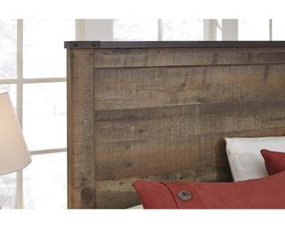 Trinell Full Panel Bed with 1 Large Storage Drawer