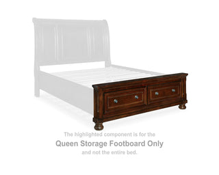Porter Queen Storage Footboard