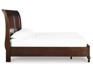 Trellington Queen Sleigh Storage Bed
