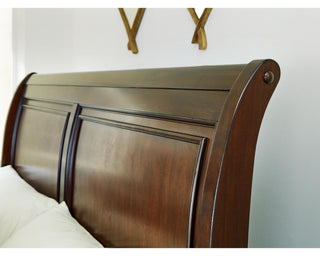 Trellington Queen Sleigh Storage Bed