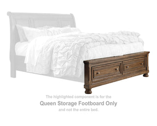 Flynnter Queen Storage Footboard