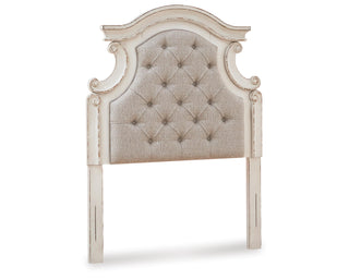 Realyn Twin Upholstered Panel Headboard
