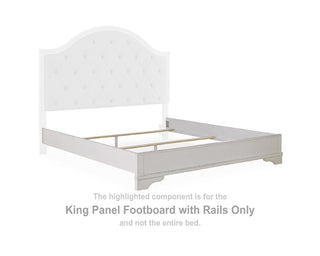 Blendon King Panel Footboard with Rails