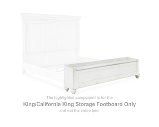 Kanwyn King/California King Storage Footboard