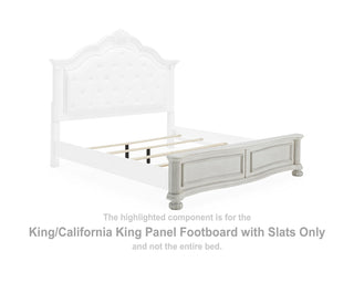 Montelaine King/California King Panel Footboard with Slats