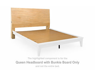 Sherbana Queen Headboard with Bunkie Board