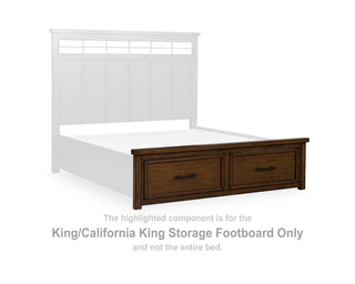 Taffenbrook King/California King Storage Footboard