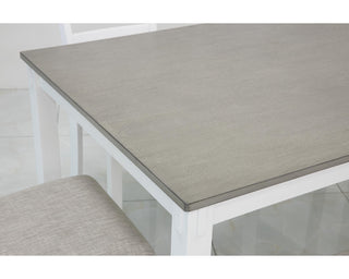 Stonehollow Dining Table and Chairs with Bench (Set of 6)