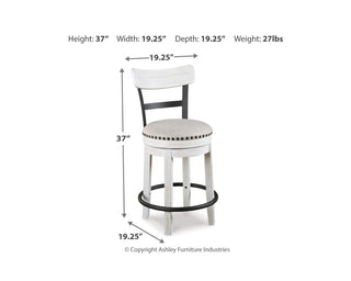 Valebeck Counter Height Bar Stool