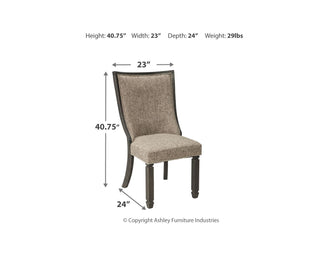 Tyler Creek Dining Table with 6 Chairs