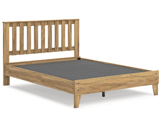 Bermacy Queen Platform Panel Bed