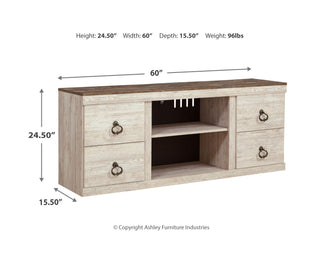 Willowton 60" TV Stand