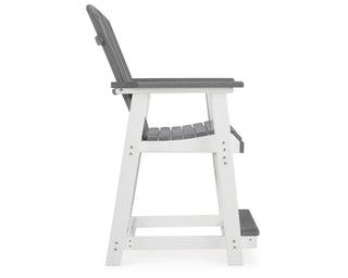 Transville Outdoor Counter Height Bar Stool (Set of 2)