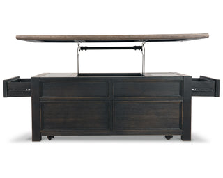 Tyler Creek Coffee Table and 2 End Tables with Console
