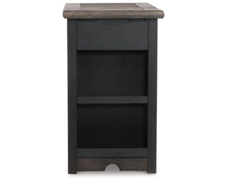 Tyler Creek Chairside End Table with USB Ports & Outlets