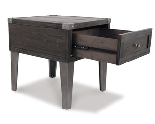 Todoe End Table with USB Ports & Outlets