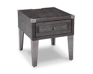 Todoe End Table with USB Ports & Outlets