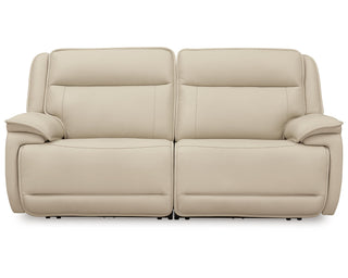 Double Deal 2-Piece Power Reclining Loveseat Sectional
