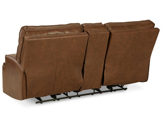 Francesca Power Reclining Loveseat with Console