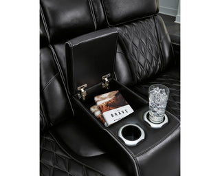 Boyington Power Reclining Loveseat with Console