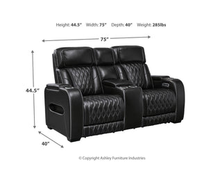 Boyington Power Reclining Loveseat with Console