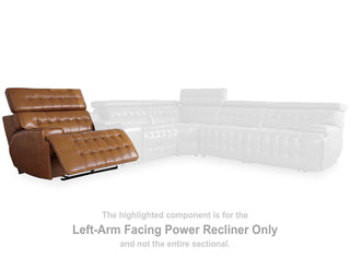 Temmpton Left-Arm Facing Power Recliner