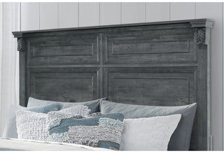 TATUM GREY QUEEN BED WITHOUT STORAGE