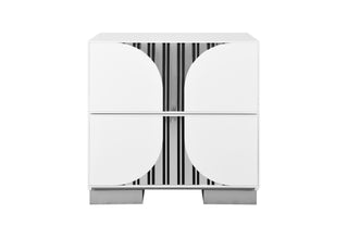 TALIA WHITE NIGHTSTAND