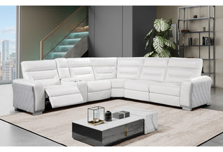 U2682 BLANCHE WHT/GRY 33 SECTIONAL