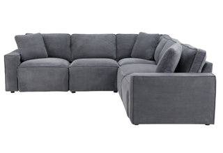U8177 CHARCOAL RIGHT SIDE FACING POWER RECLINER