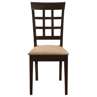 Gabriel 5-piece Rectangular 59-inch Dining Set Cappuccino