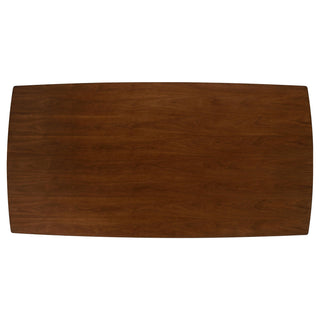 Malone 7-piece Rectangular Dining Table Set Dark Walnut