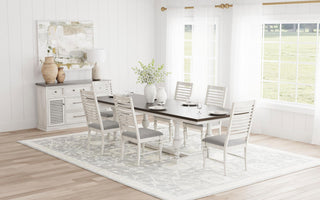 Aventine Wood Dining Side Chair Vintage White (Set of 2)