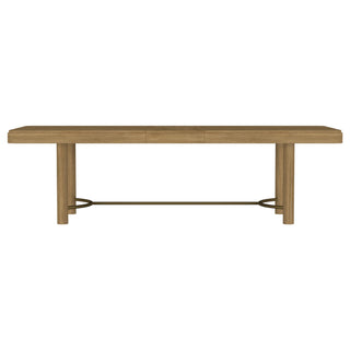Arini 9-piece Extension Leaf Dining Table Set Sand Wash