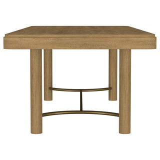 Arini 9-piece Extension Leaf Dining Table Set Sand Wash