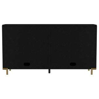 Arini 2-drawer Cane Door Dining Sideboard Server Black