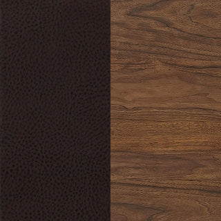 Dewey Upholstered Counter Chair Walnut (Set of 2)