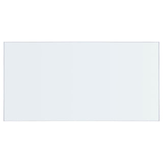 Marilyn Rectangular 72-inch Glass Top Dining Table Silver