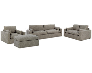 Dramatic Sofa, Loveseat, Oversized Chair and Ottoman