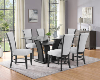 CAMELIA DINING TABLE GLASS TOP