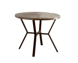 BLAKE 5PK ROUND DINING SET GREYWASH